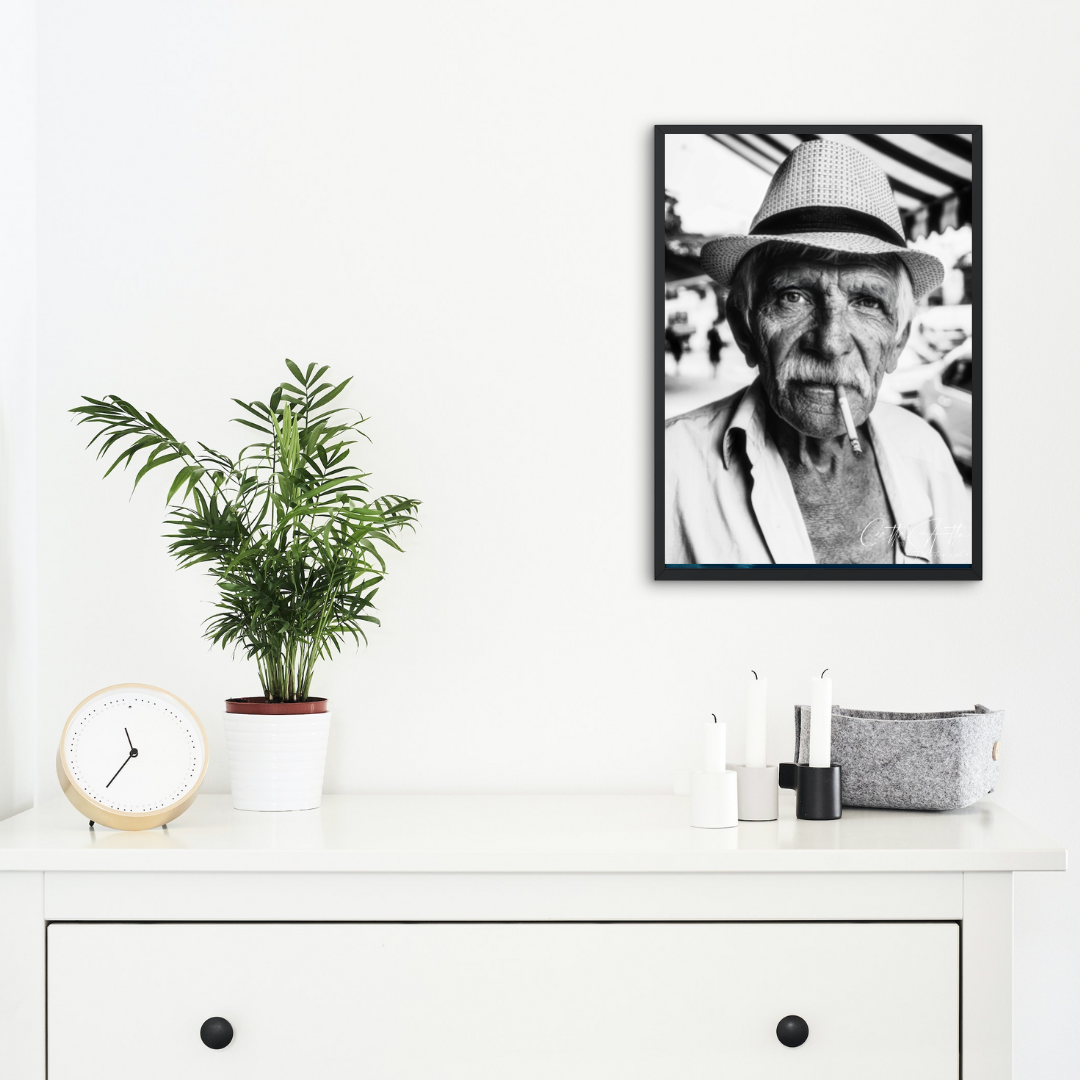 Through the Life in Monochrome Print