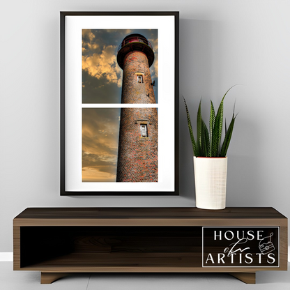 Old Lighthouse Print Wall Puzzle