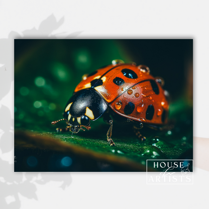 Spotted Ladybird Print