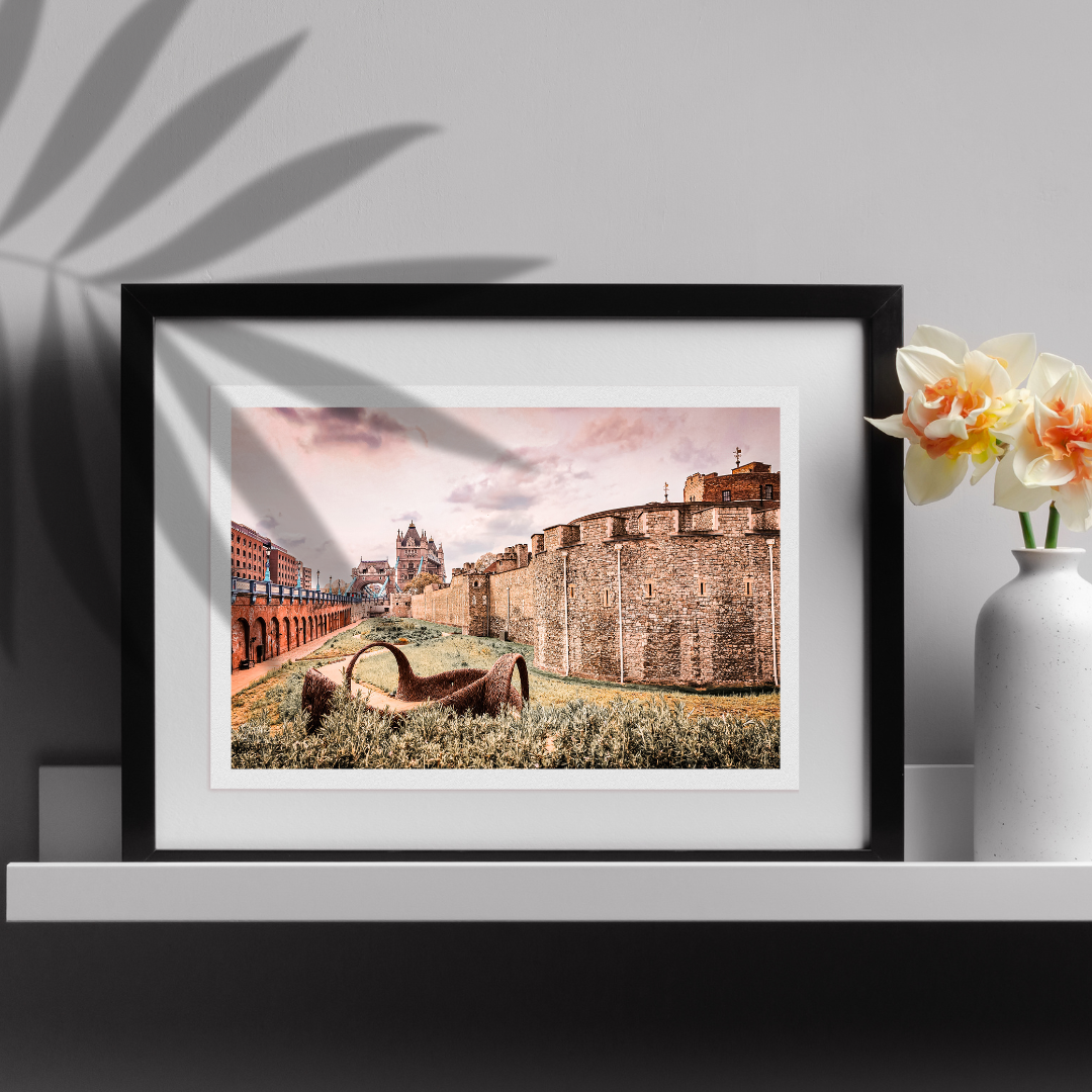 Tower of London Landscape Print