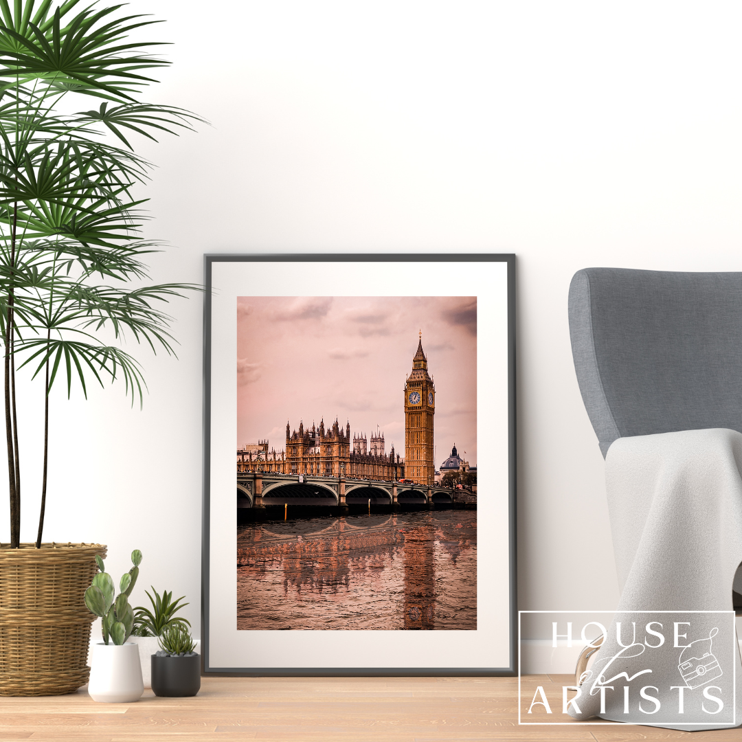 Big Ben Vintage Print