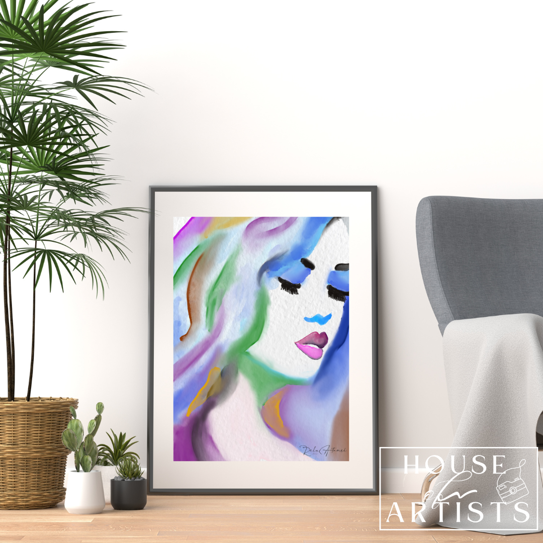 Lost in Colour Art Print