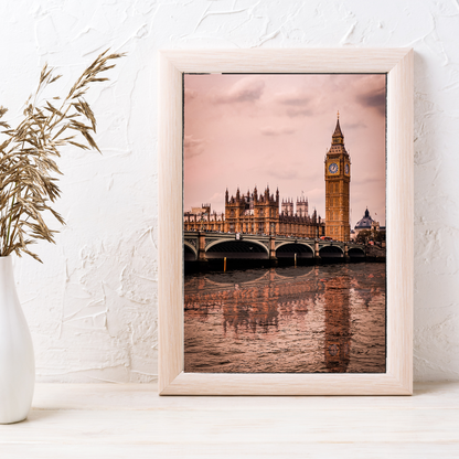 Big Ben Vintage Print