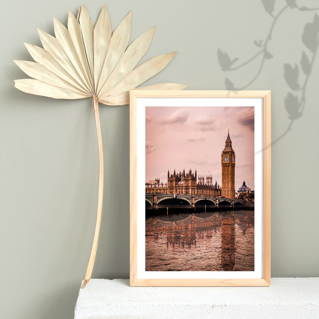 Big Ben Vintage Print