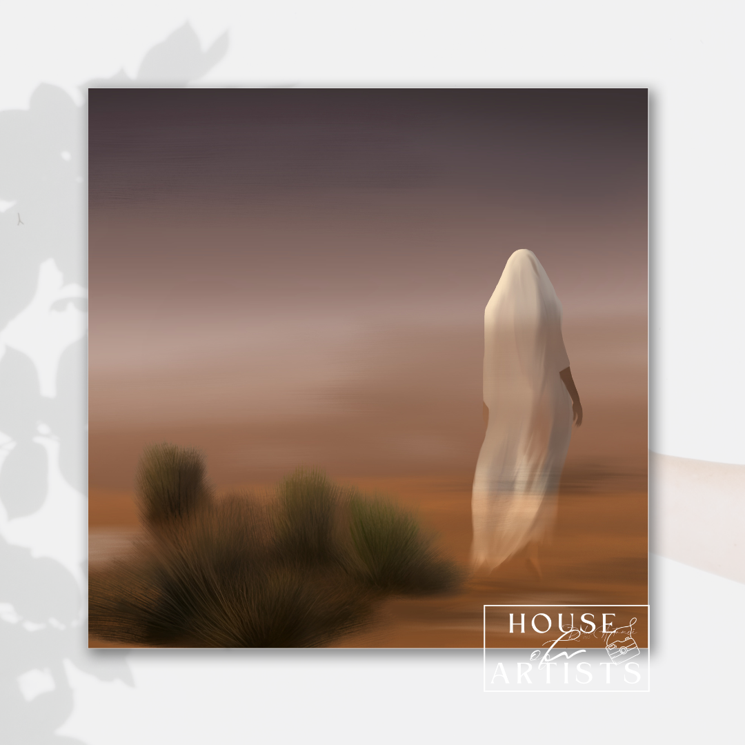 Desert Ghost Print