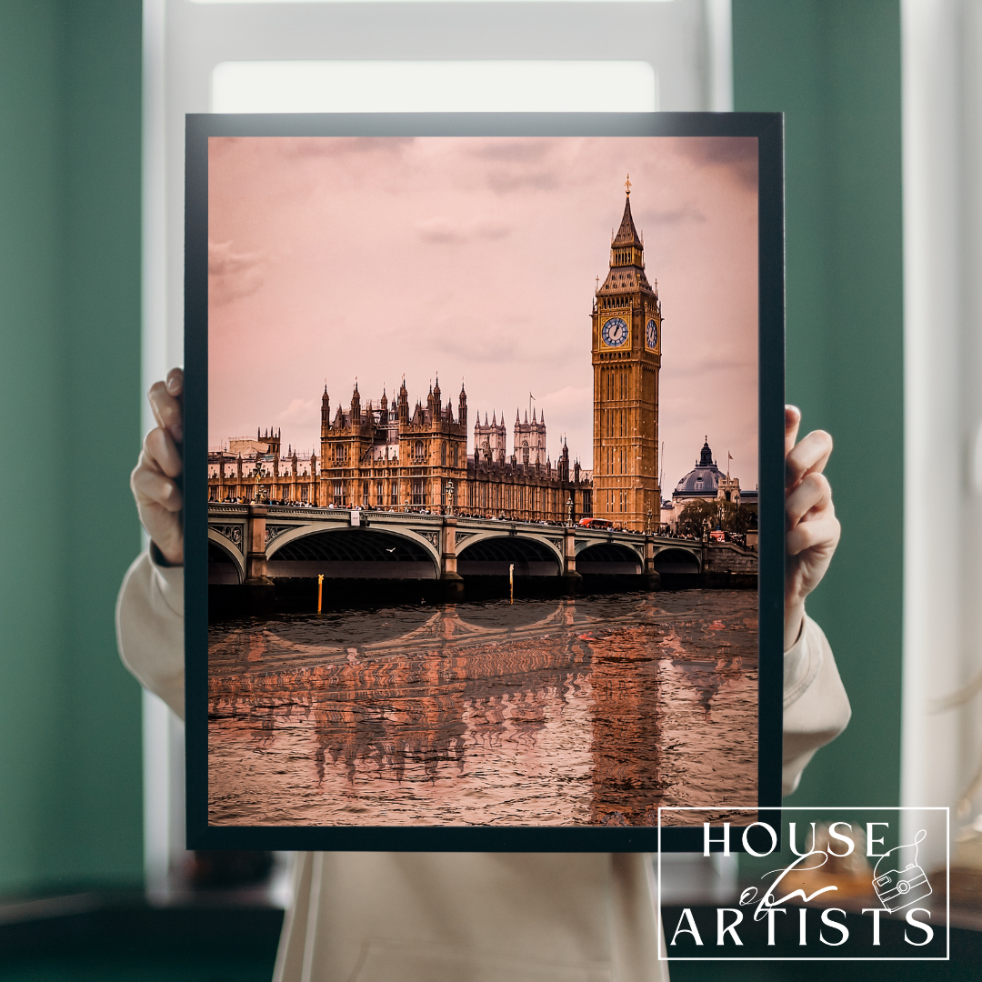 Big Ben Vintage Print