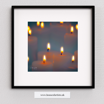 Mix & Match Moody Candles Prints