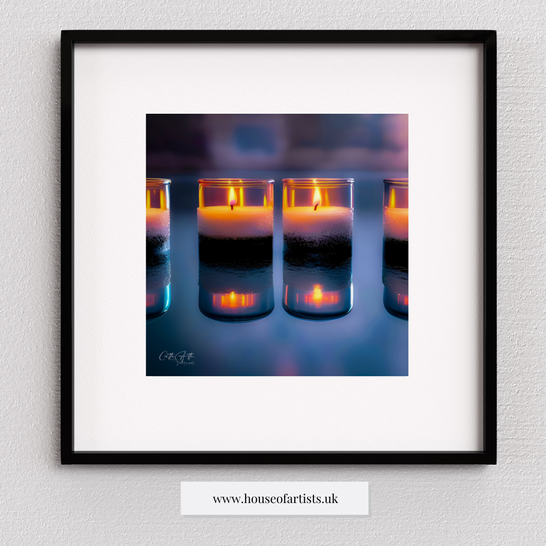 Mix & Match Moody Candles Prints