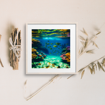 Underwater Scene Print