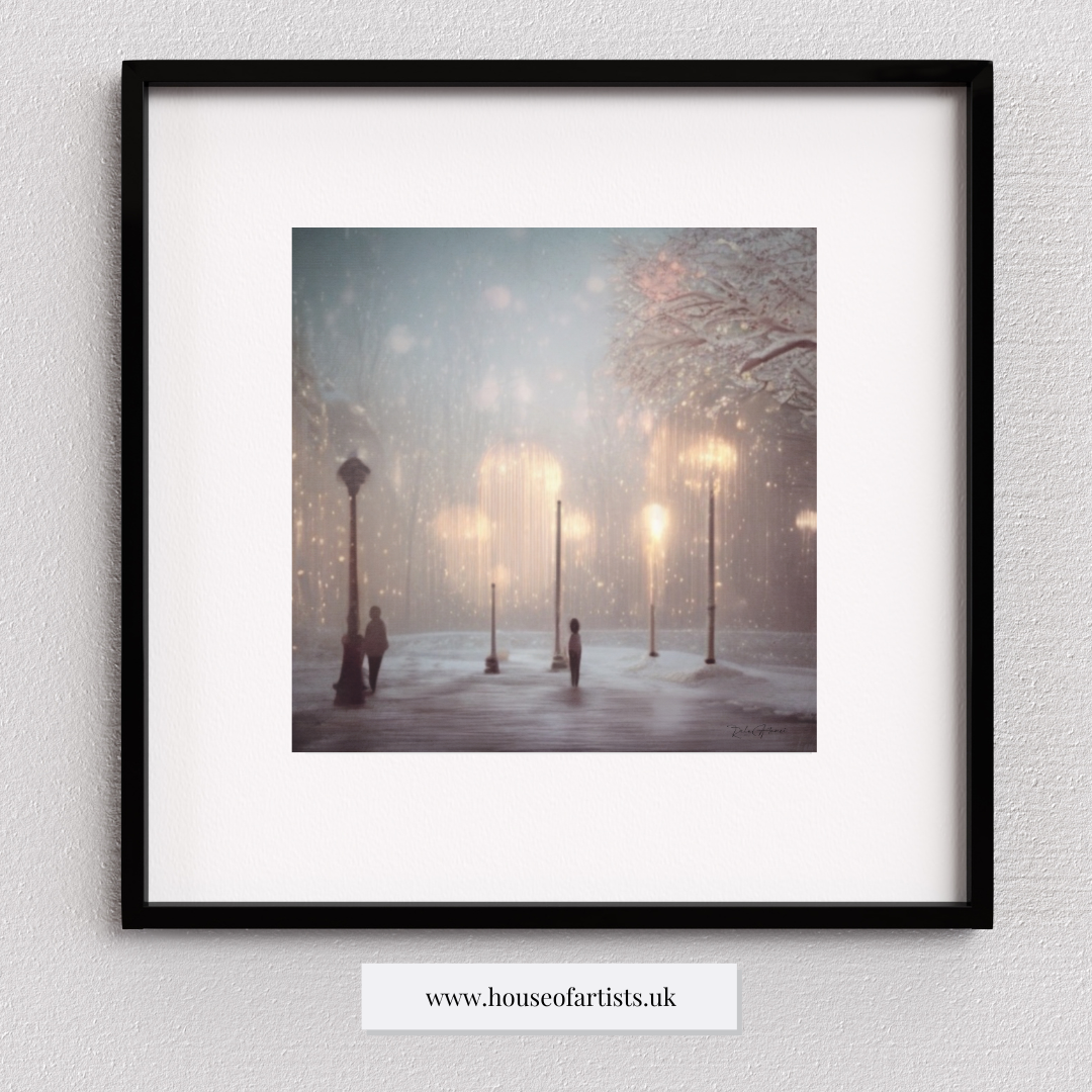 Winter in the Park Print