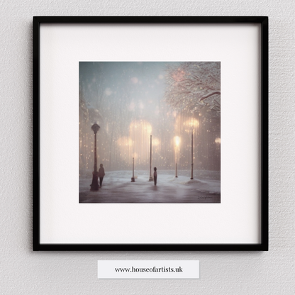 Winter in the Park Print