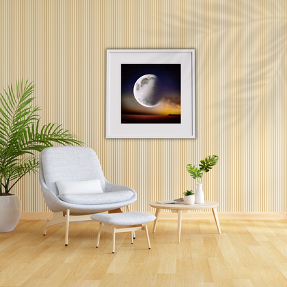 Falling Moon Print