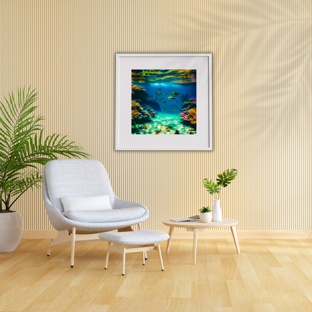 Underwater Scene Print