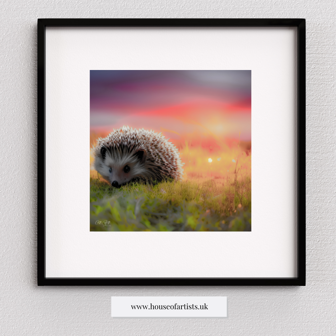 Hiking Hedgehog Prints