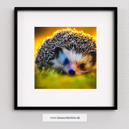 Hiking Hedgehog Prints