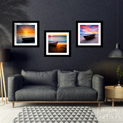 Mix & Match Sunsets and Boats Prints