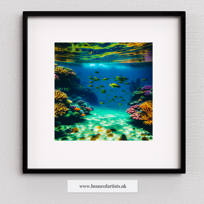 Underwater Scene Print