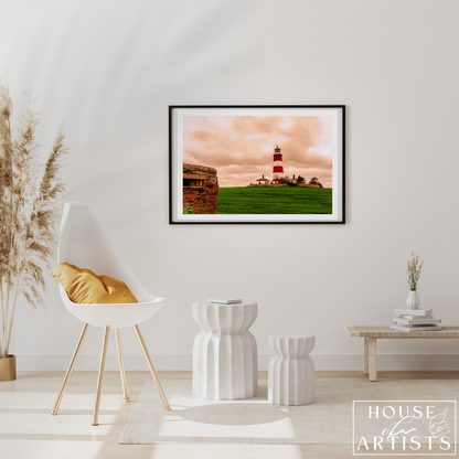 Lighthouse Landscape Print