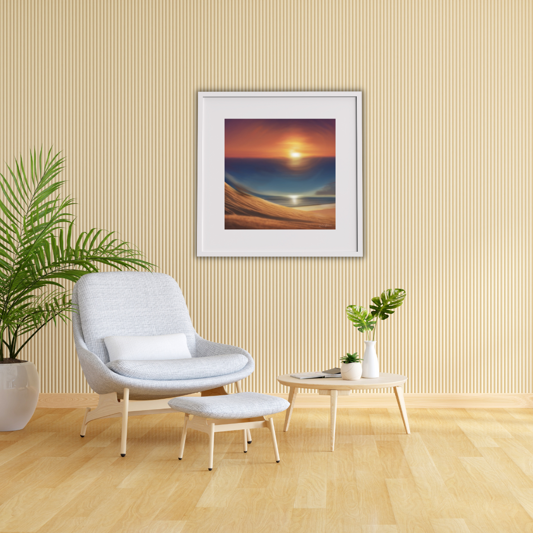 Sunset at the Beach Print