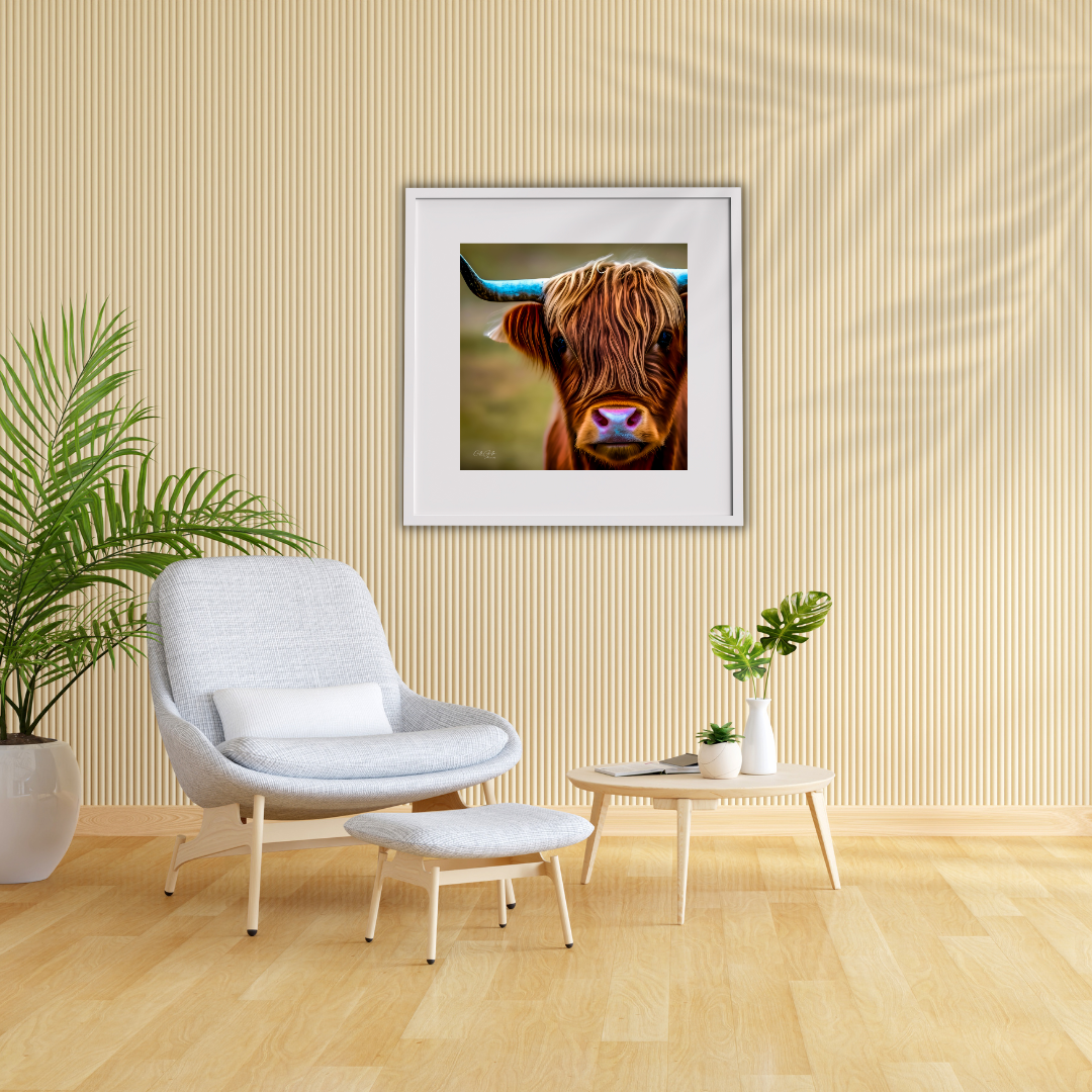 Meet Ferdinand the Highland Cow Print