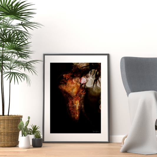 Awakening Portrait Abstract Art Print