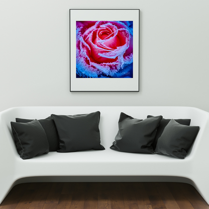 Mix & Match Frozen Roses Prints