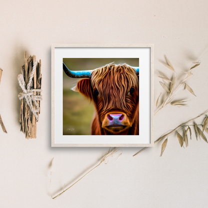 Meet Ferdinand the Highland Cow Print