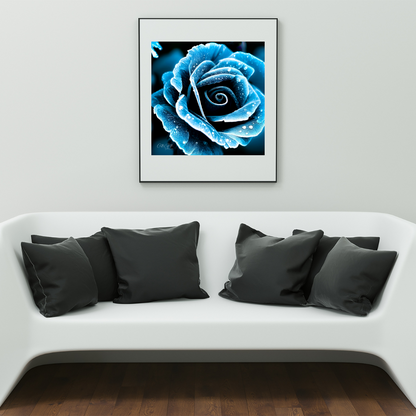 Mix & Match Frozen Roses Prints