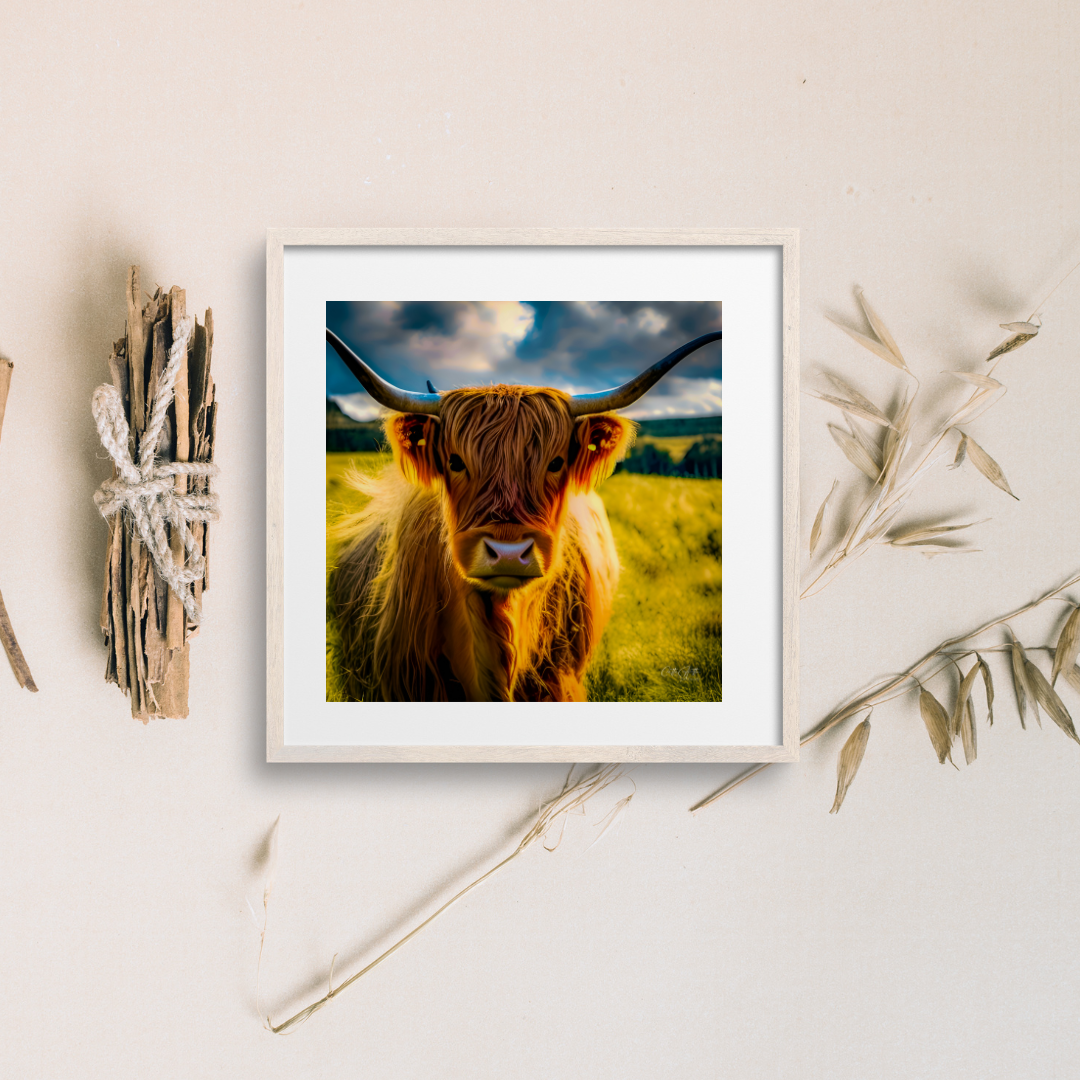 Meet Ferdinand the Highland Cow Print