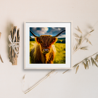 Meet Ferdinand the Highland Cow Print