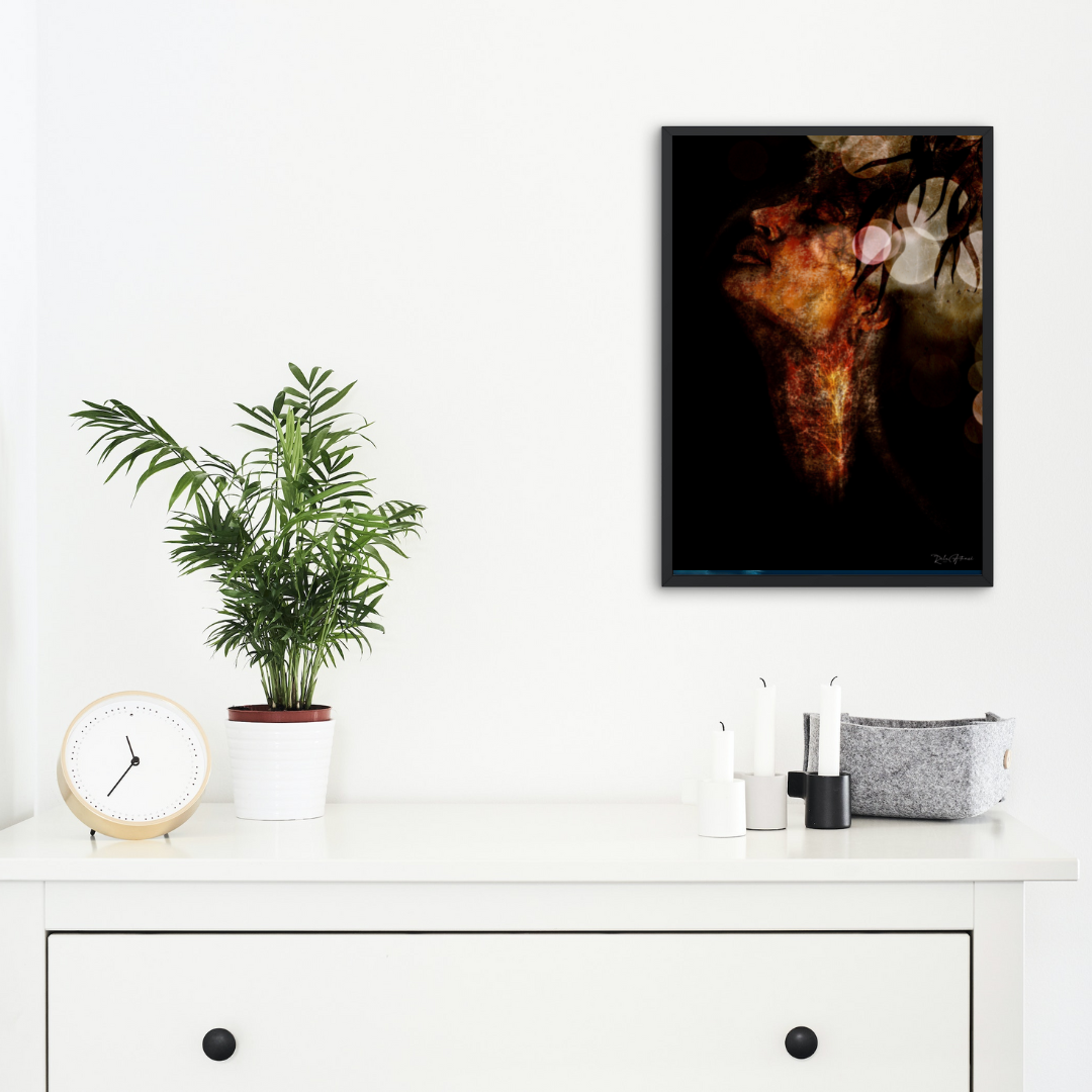 Awakening Portrait Abstract Art Print