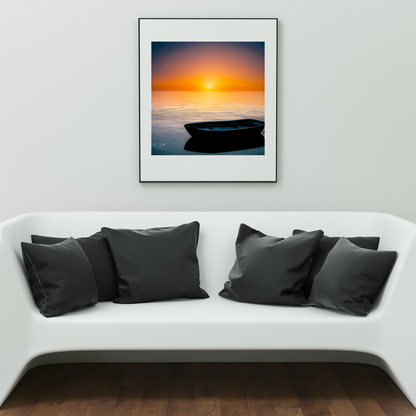 Mix & Match Sunsets and Boats Prints