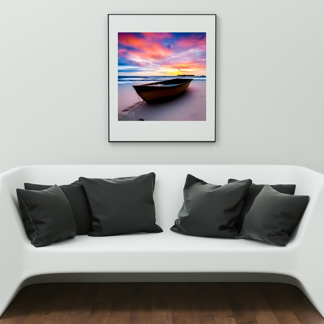 Mix & Match Sunsets and Boats Prints