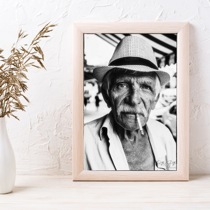 Through the Life in Monochrome Print