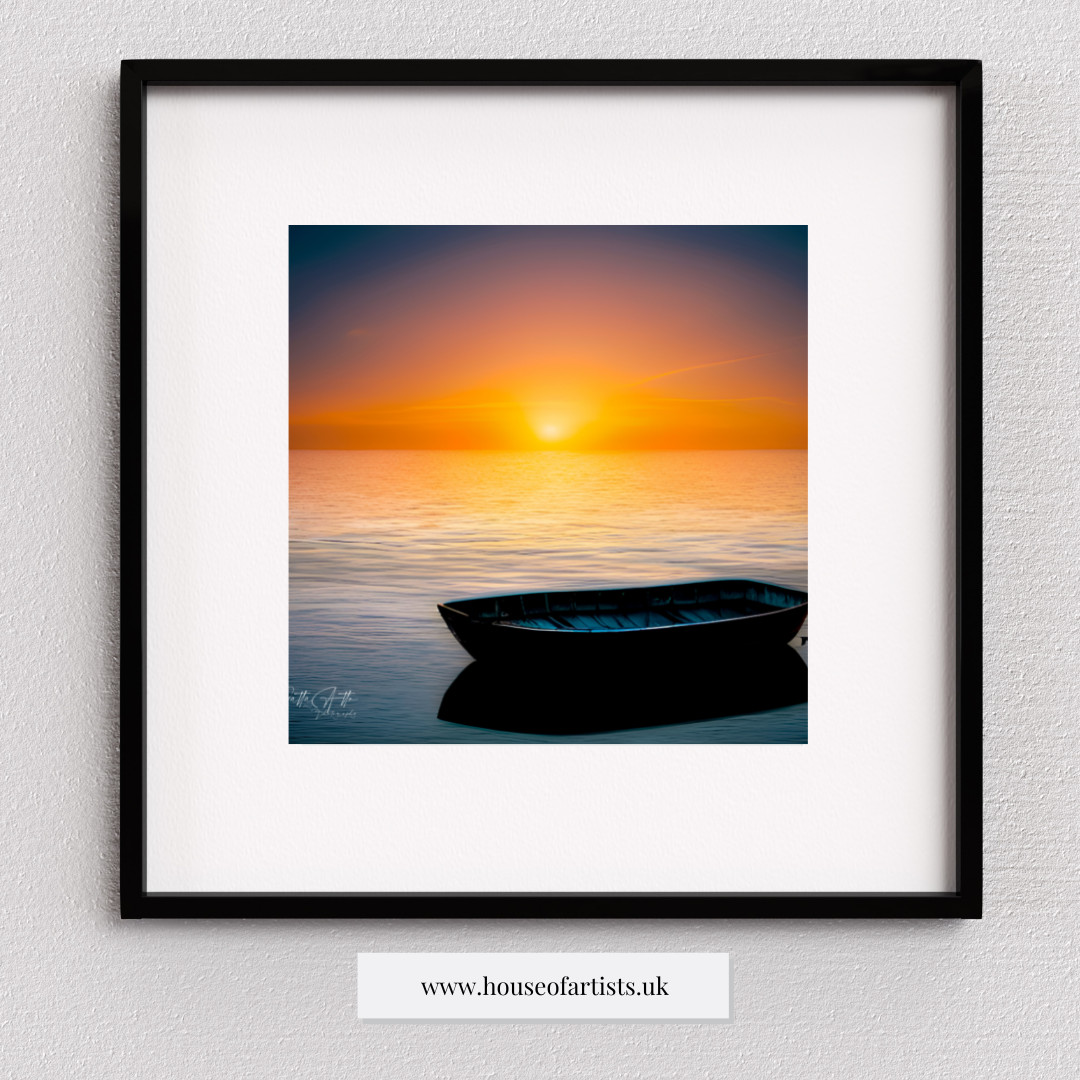 Mix & Match Sunsets and Boats Prints