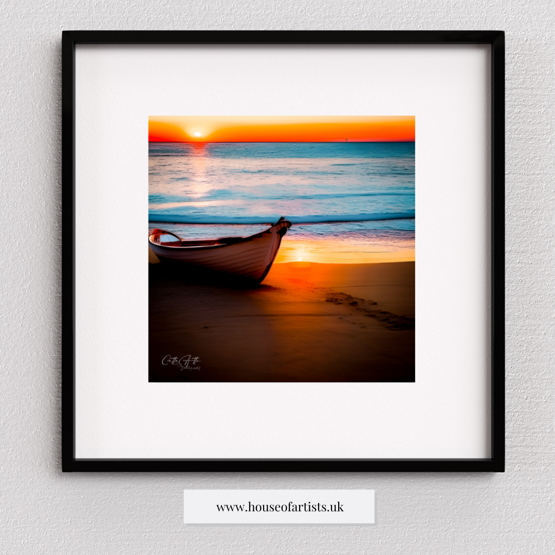 Mix & Match Sunsets and Boats Prints