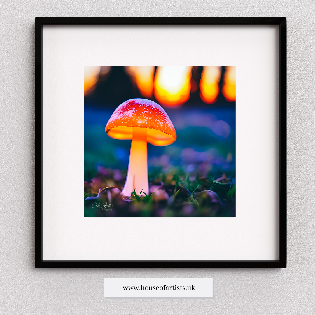 Fantasy Mushroom Prints