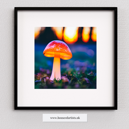 Fantasy Mushroom Prints