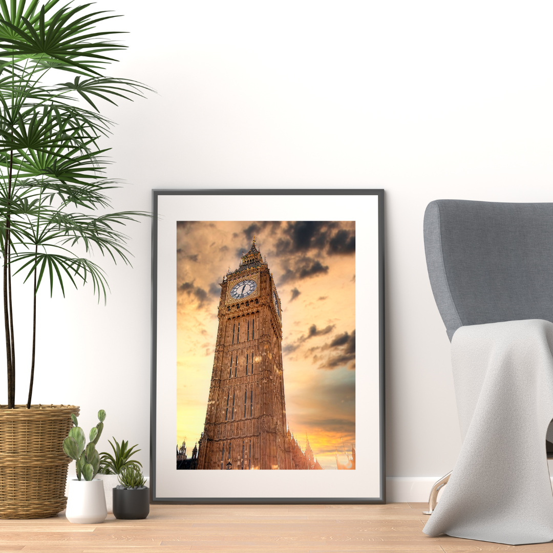 Big Ben at Sunset Print