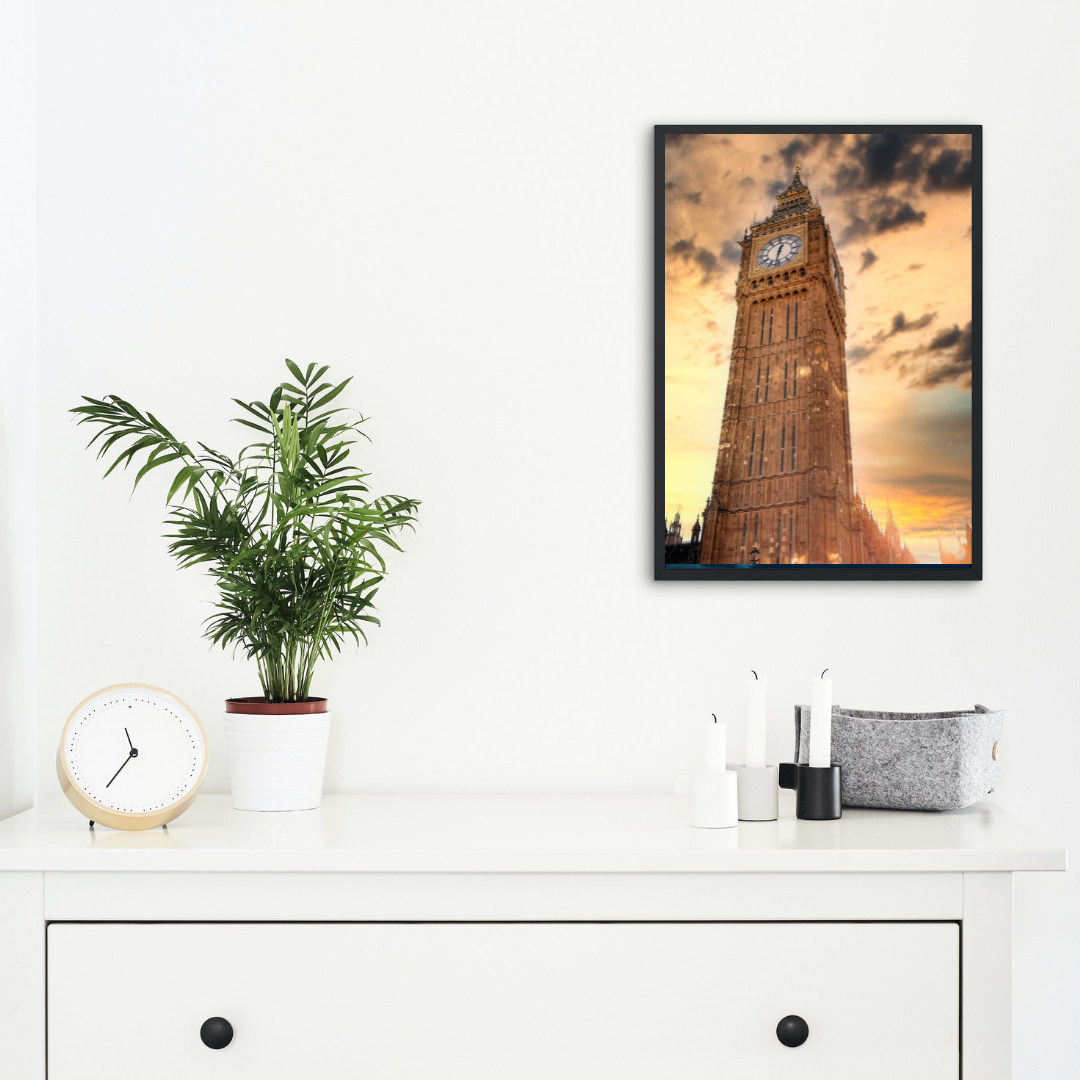 Big Ben at Sunset Print