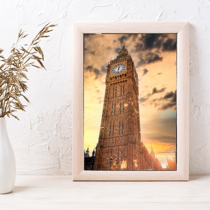 Big Ben at Sunset Print