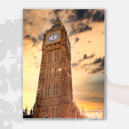 Big Ben at Sunset Print