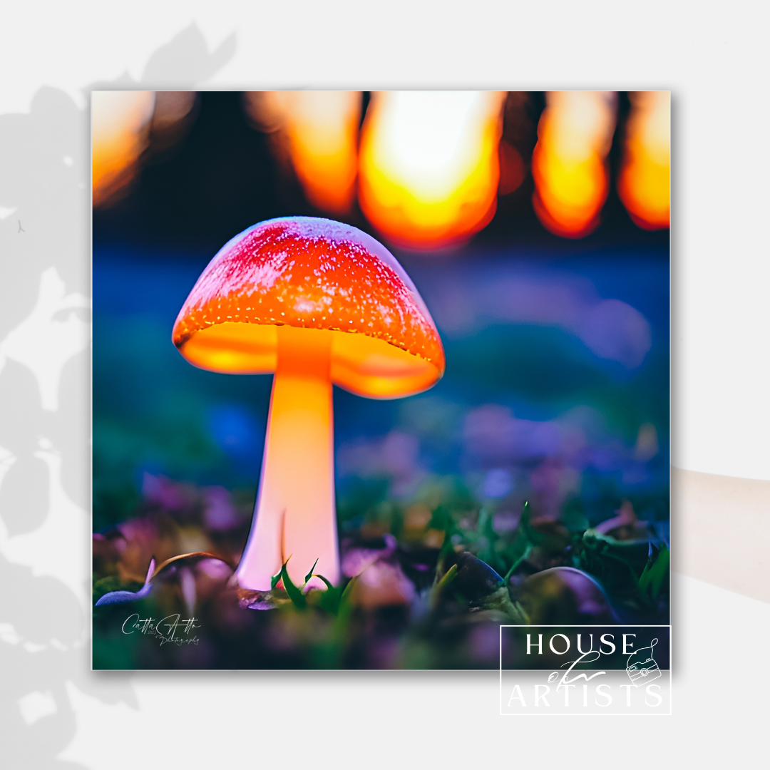 Fantasy Mushroom Prints