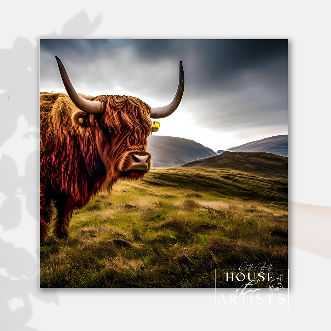 Highland Cow Print