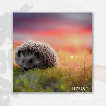 Hiking Hedgehog Prints