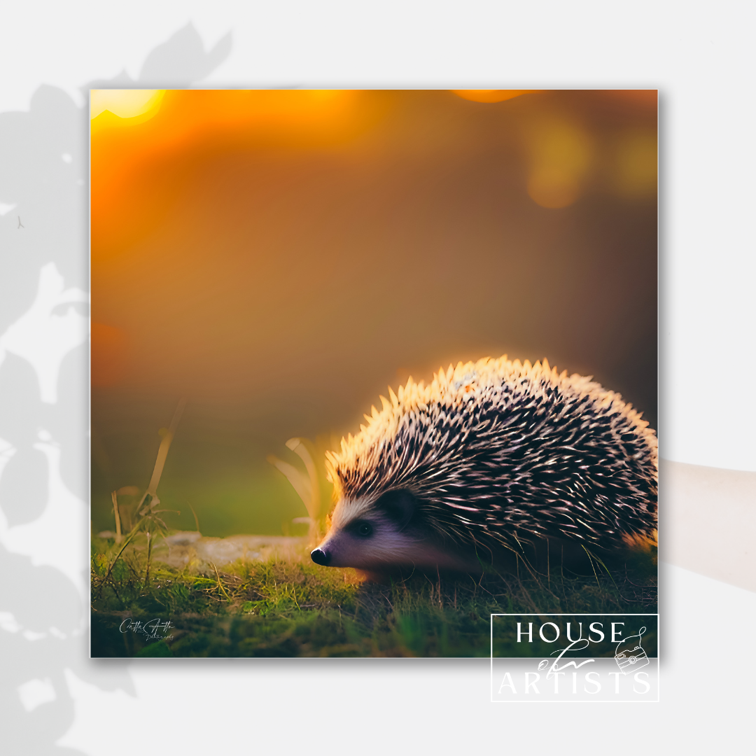 Hiking Hedgehog Prints