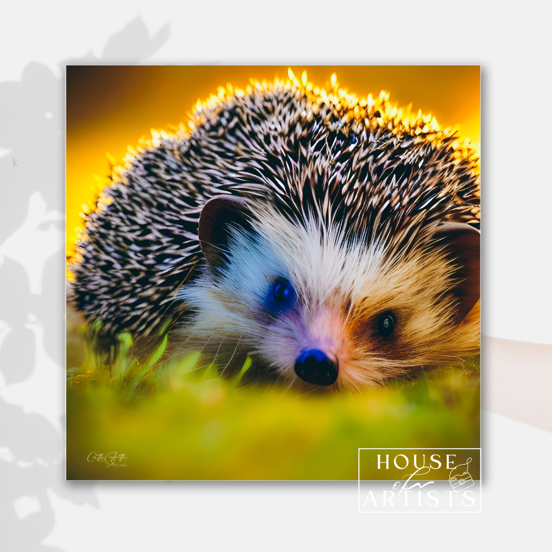 Hiking Hedgehog Prints