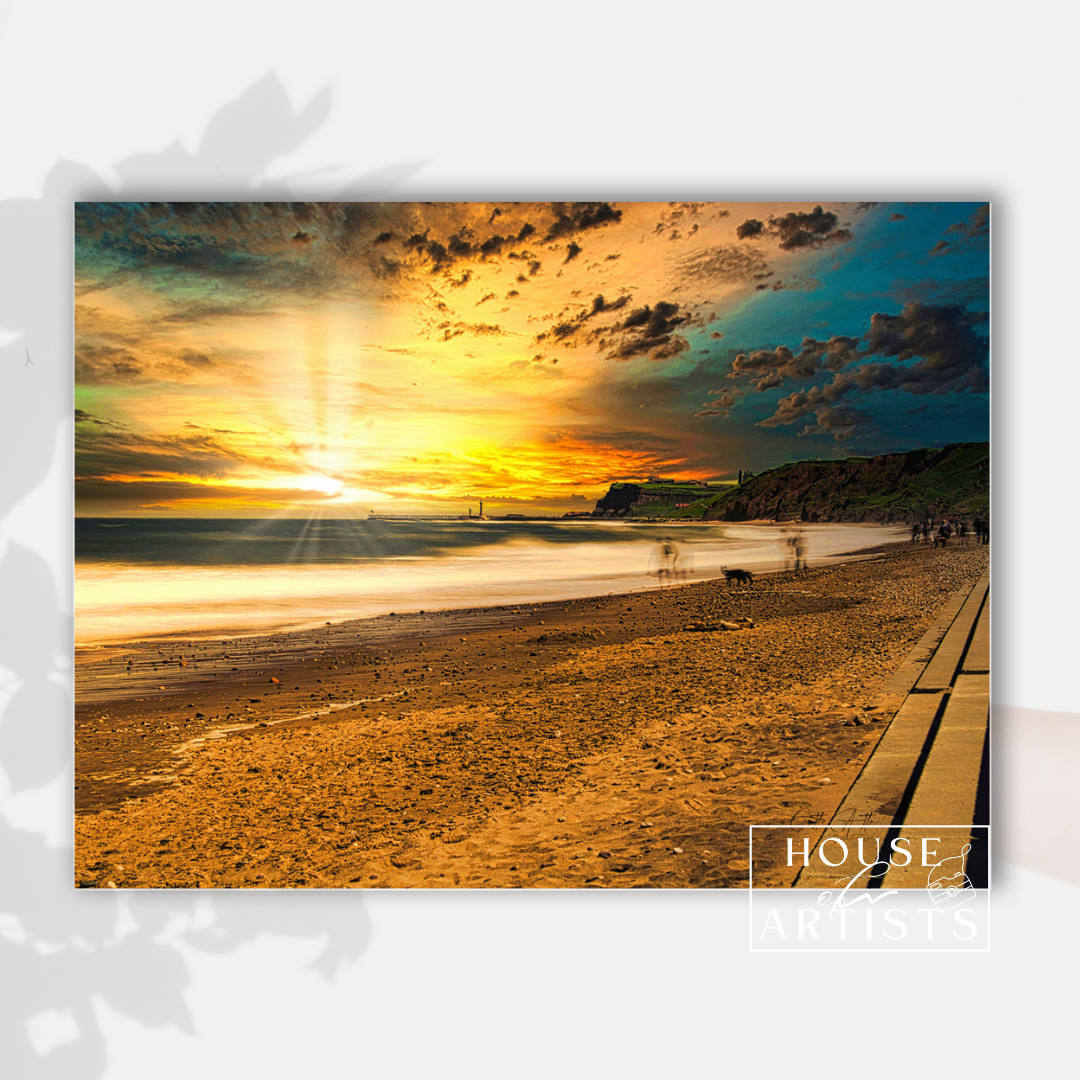 Landscape Beach Sunset Print