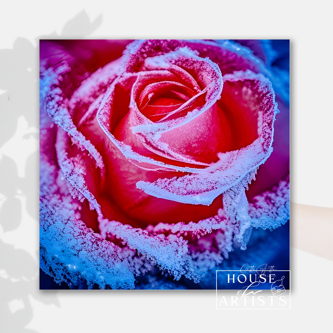 Mix & Match Frozen Roses Prints