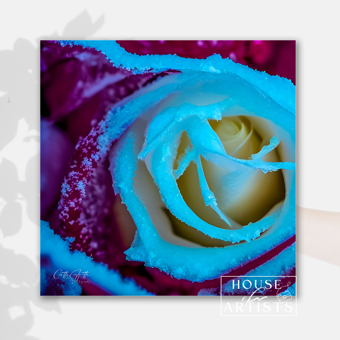 Mix & Match Frozen Roses Prints